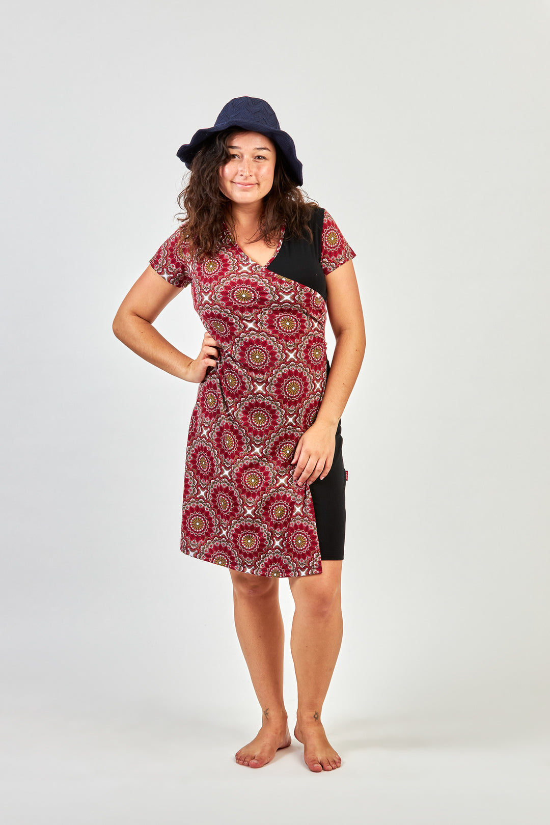 'Easy' Wrap-dress
