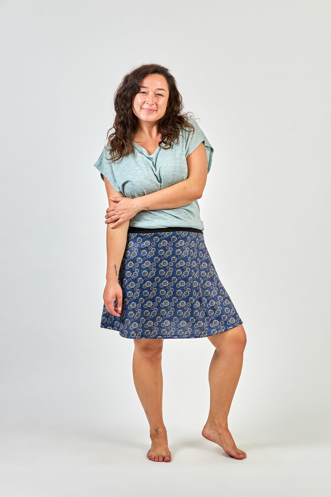 'Push-me-pull-you'  Skirt