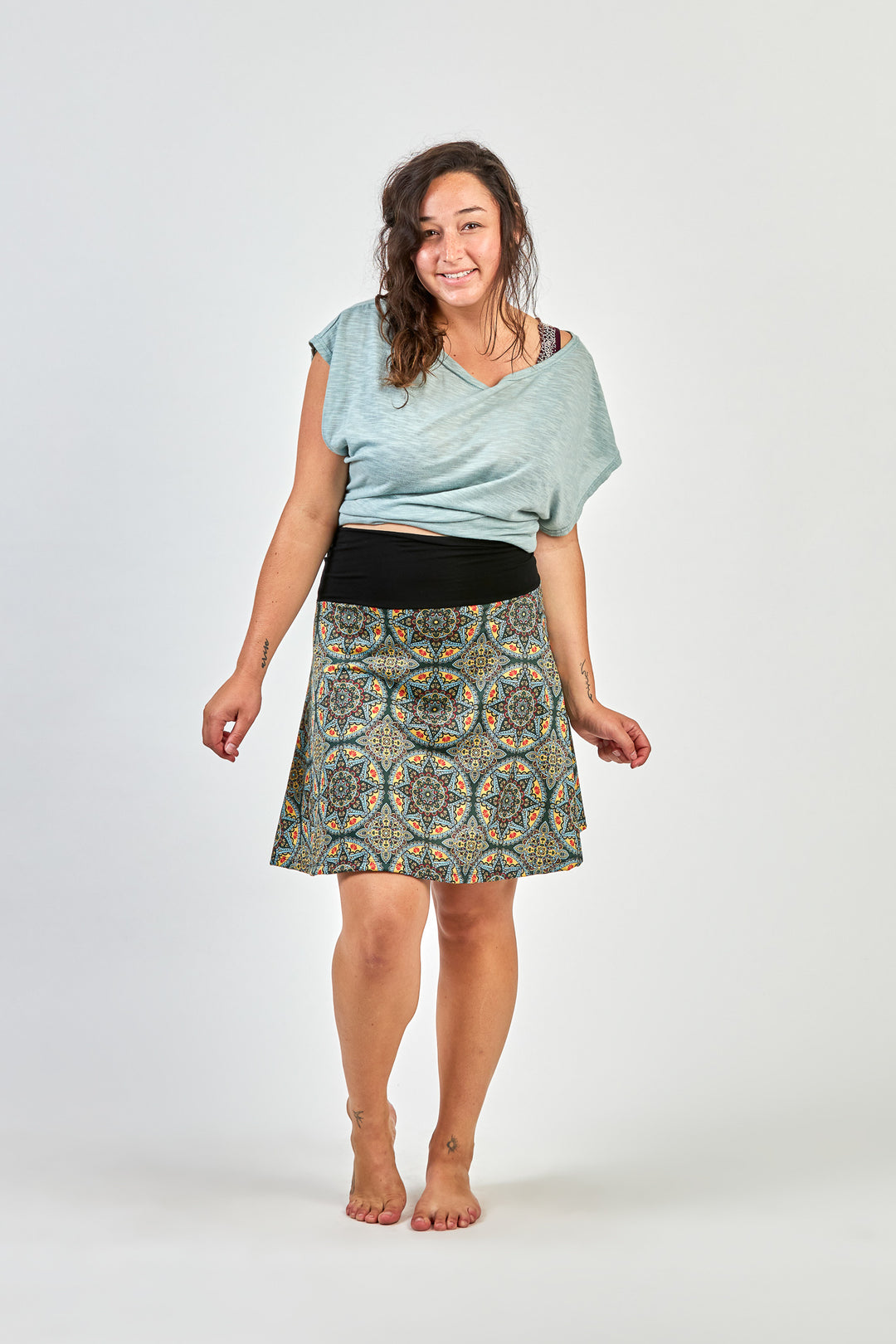 'Push-me-pull-you'  Skirt
